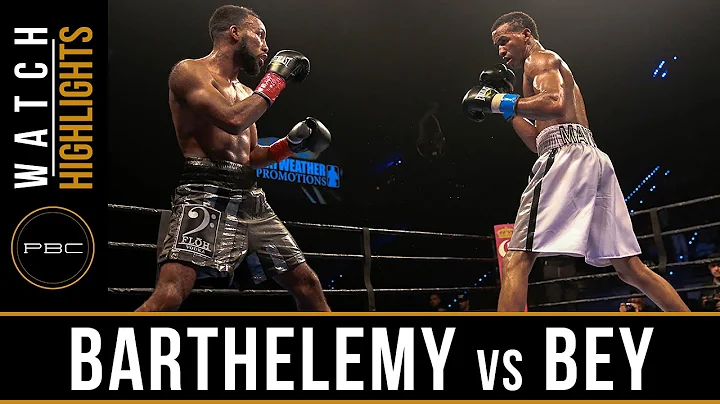 Barthelemy vs Bey HIGHLIGHTS: June 3, 2016 - PBC o...