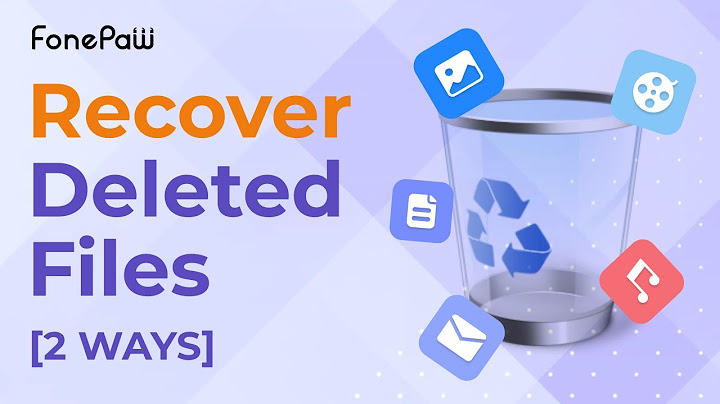 How to recover files that were deleted from recycle bin