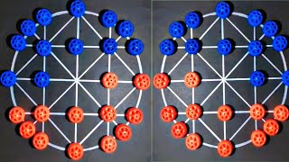 16 Beads Masterclass Smart Strategy, Pro Gameplay Winning Traps #games #trending #16beads #virlvideo