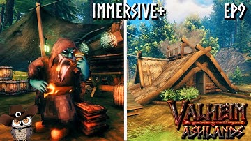 I Found The Trader!! | Valheim Immersive+ | Ep9