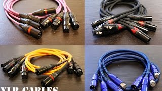 XLR Cables Comparison Review (Mogami, AudioQuest, Canare, Rockville)