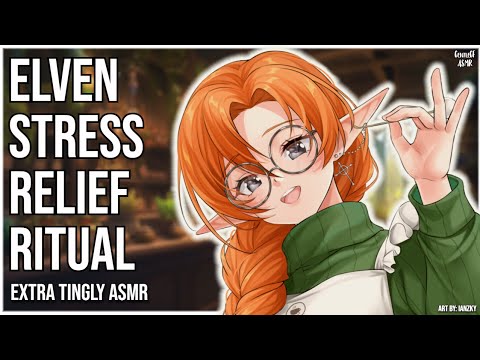 3DIO ASMR | Elven Stress Relief Treatment & Sleep Aid 💤| Intense Triggers & Unintelligible Whispers