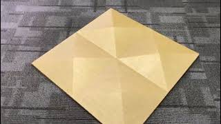 Burberry: 60x60x3.5cm soundproof 3d leather wall panel for interior wall ceiling decoration screenshot 5