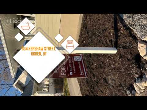634 Kershaw Street, Ogden, UT home video tour
