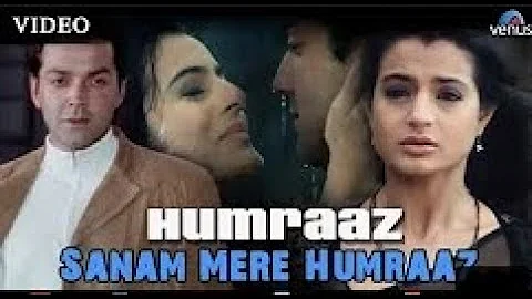 Sanam Mere Humraaz  | Humraaz | Bobby Deol, Amisha Patel | Kumar Sanu Songs | Dolby Audio | HD 1080p