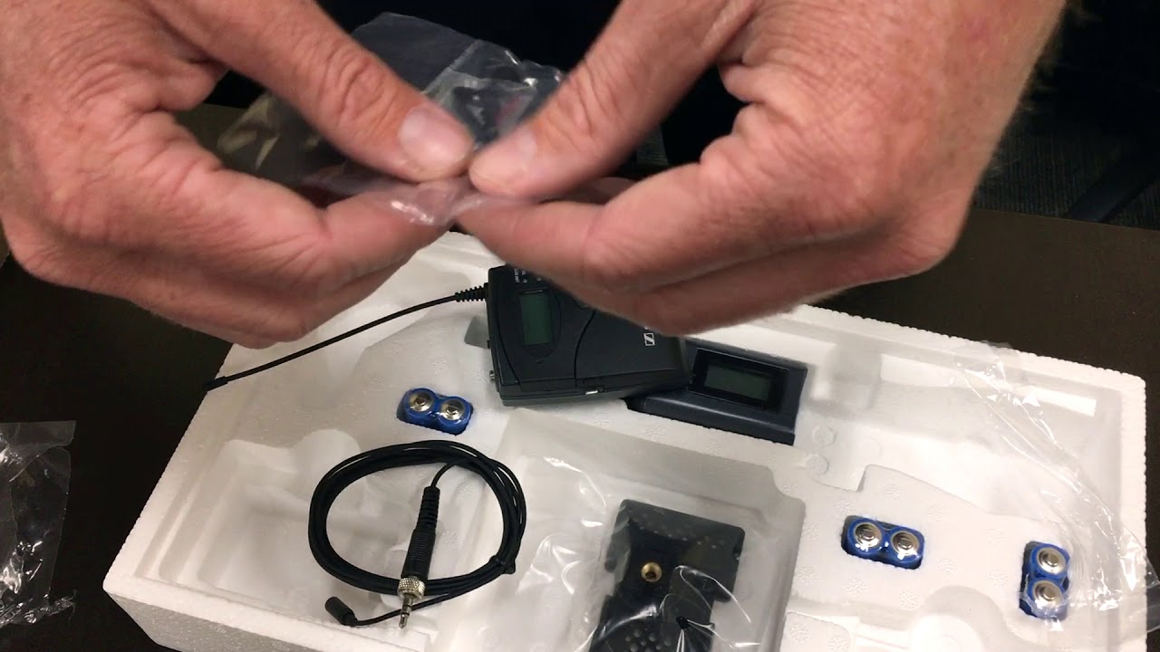 Unboxing Sennheiser ENG Wireless Mic Kit YouTube