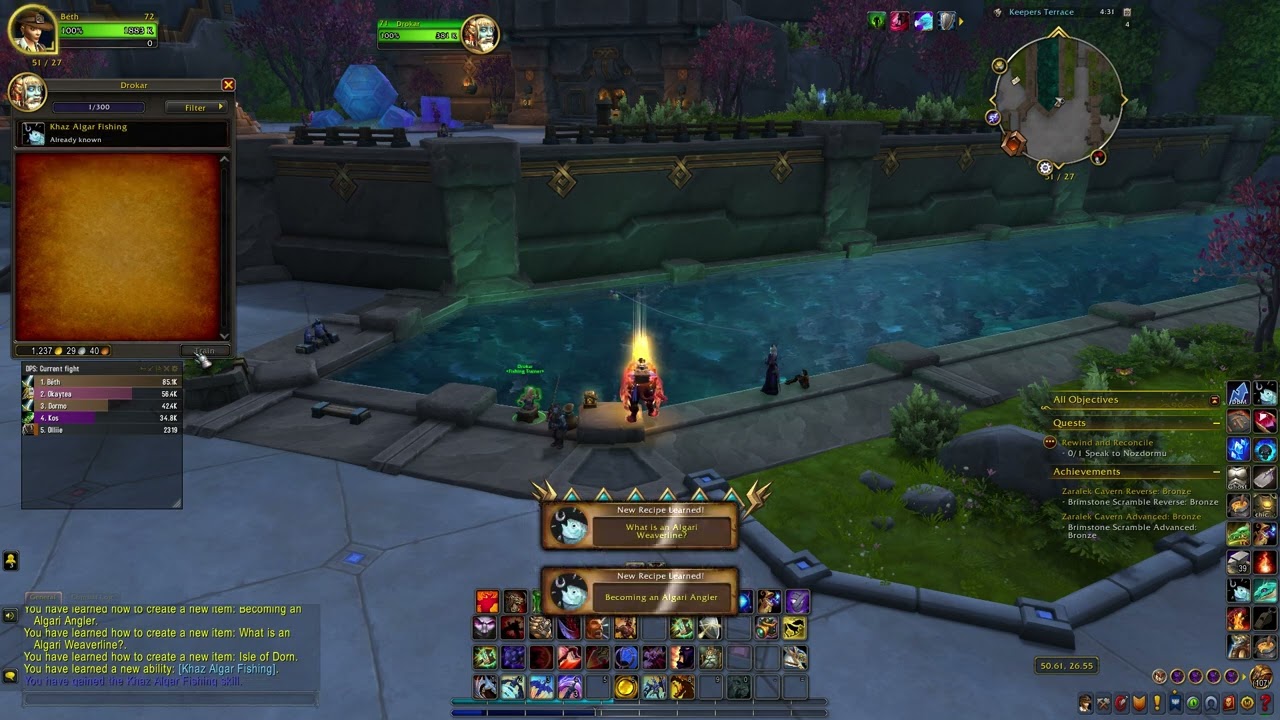 Drokar - Fishing Trainer in Dornogal - WOW  Quest  | The War Within