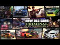 GTA V Online New Cars, Weapons, Missions, etc | Criminal Enterprises DLC