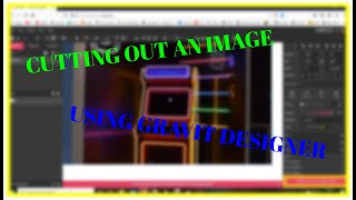 FREE Cutting out an Image | Thumbnail Design | GRAVIT Designer | Blur Effect | Borders