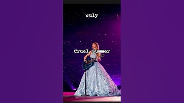 Your Taylor Swift song based off your birth month #swiftie #taylorswift part 1