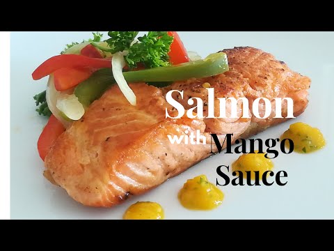 Video: Somon Cu Salsa De Mango