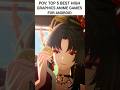 Top 5 best high graphics anime games for Android in play store 2026#fyp #anime