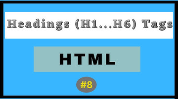 Heading Tag in HTML | HINDI |