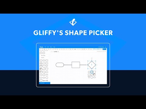 Flowcharting with Gliffy's Shape Picker | New Gliffy Feature Summer 2021