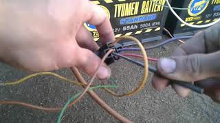 видео: Лампа контроля заряда на Камаз-старичок с генератором Г-273 картинка: Лампа контроля заряда на Камаз-старичок с генератором Г-273