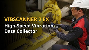 VIBSCANNER 2 EX – High-Speed Vibration Data Collector | Waterproof, Dustproof & Shockproof