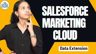 Salesforce Marketing Cloud Data Extension | Salesforce Marketing Cloud Training | CyberBrainer