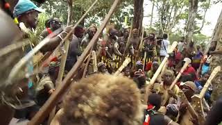 Lagu tradisional (Wisisi - Nduga) Saat Acara Konferwil Klasis di Kenyam Kab: Nduga.