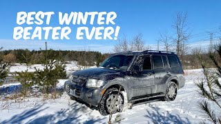 Trail Vehicle - 04 Montero aka Pajero, Shogun etc. in the snow