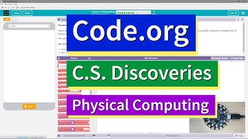 Making Music Lesson 11.9 Tutorial with Answers Code.org CS Discoveries Physical Computing Unit 6