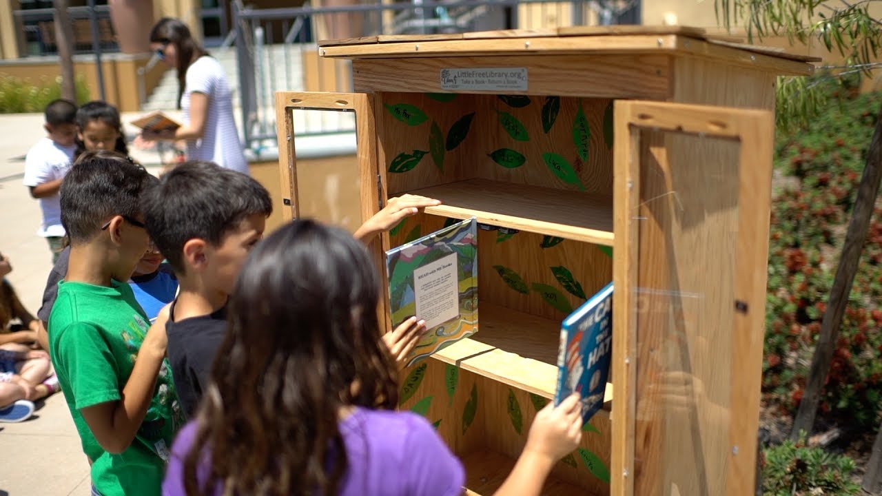Pbl Library What Does PBL Look Like? HTe Little Free Library - YouTube