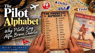 Why Pilots Say “Alfa, Bravo, Charlie” | The Pilot Alphabet ✈️ ASMR