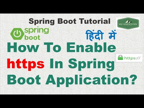 How to configure and enable SSL for Spring Boot application ?|Enable HTTPS/SSL in Spring Boot |Hindi