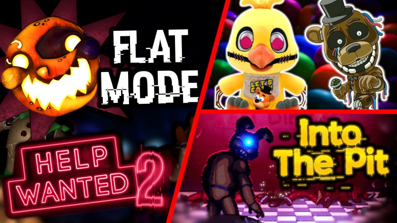 YOUTOOZ WITHERED PLUSH! Help Wanted 2 Flat Mode Gameplay, Into The