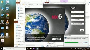 How to install Siemens UGS NX v6 0