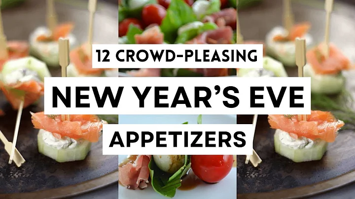 12 Crowd-pleasing NEW YEAR'S EVE APPETIZERS To Kick off Your 2025 Party! #sharpaspirant