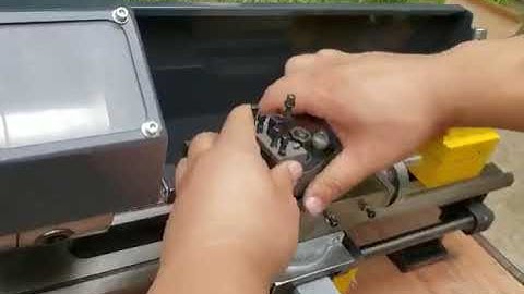 How to install quickly change tool post of WM210V mini lathe ?
