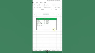 Date Function in excel | Excel tips and tricks