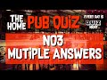 20 GREAT PUB QUIZ QUESTIONS ON GENERAL KNOWLEDGE TRIVIA NO.3 MULTIPLE ANSWER QUIZ