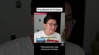 El problema de Firebase y otros servicios en la nube #programacion