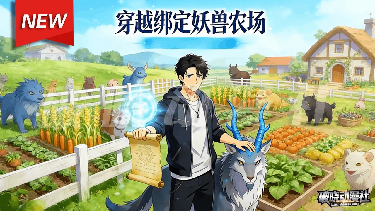 MULTISUB📢新番上线《穿越绑定妖兽农场》第1~60集丨林楠意外穿越，绑定妖兽农场系统，开局获功法与妖兽青纹狼，逆袭成为御兽师，以系统兑换傀儡卡御敌，组建军团，在修炼之路上一路飙升！#破晓动漫社