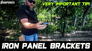 the secret to a lasting iron fence Must Watch | iron fence panel brackets tips ironfence fence