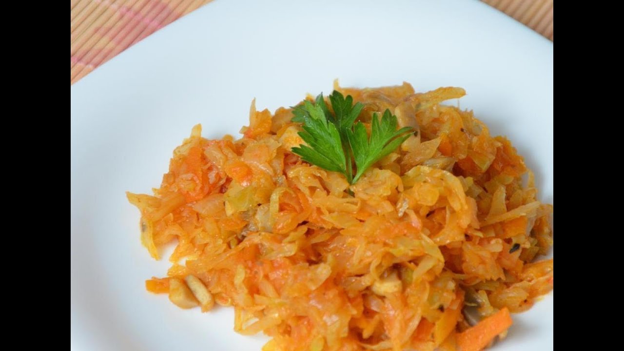 Тушеная Капуста С Курицей Фото