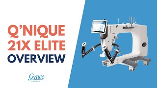 Q'nique 21x Elite Long Arm Quilting Machine