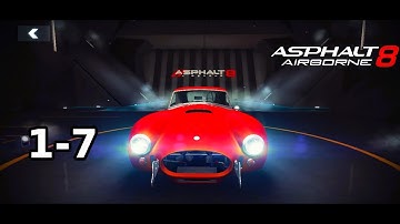 Asphalt 8 | Season 1-7 SECTOR 8 | Shelby Cobra 427 | FHD+