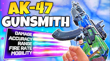 NO RECOIL BEST AK47 GUNSMITH COD MOBILE BATTLE ROYALE SEASON 10 | BEST AK47 LOADOUT CODM