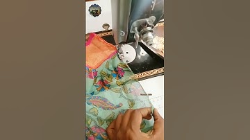 Saree Pico Stitching In Telugu #shorts #vasanthatailor #shortvideo #sareestitching  #stitch