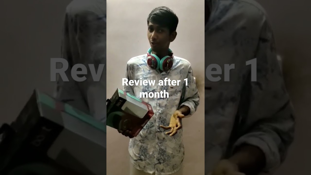 Review after 1 month /boAt Rockerz 550