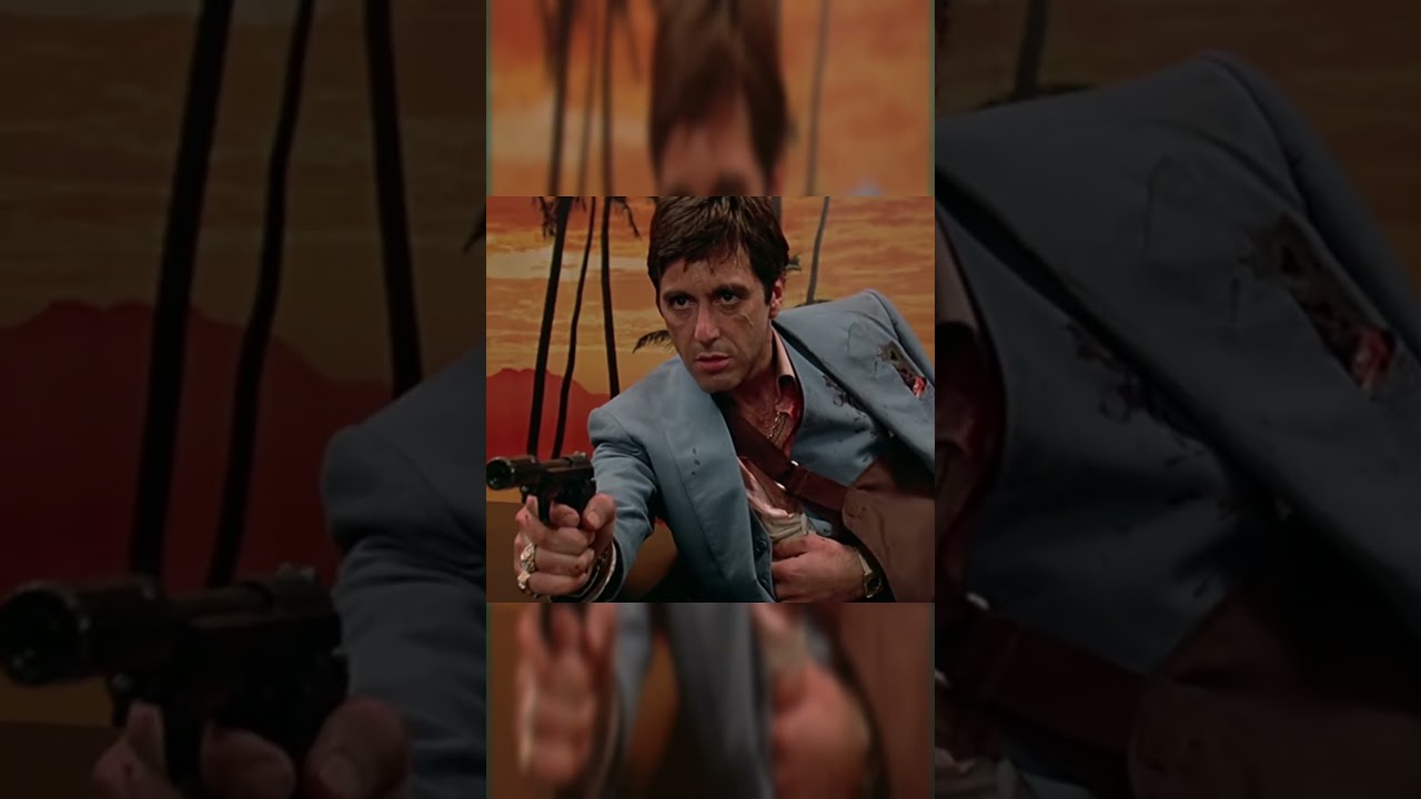 Corrupt cop vs Tony Montana. Better not mess with Tony. | Scarface (1983) 