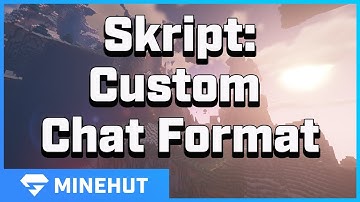 Custom Chat Format With Skript | Minehut 101