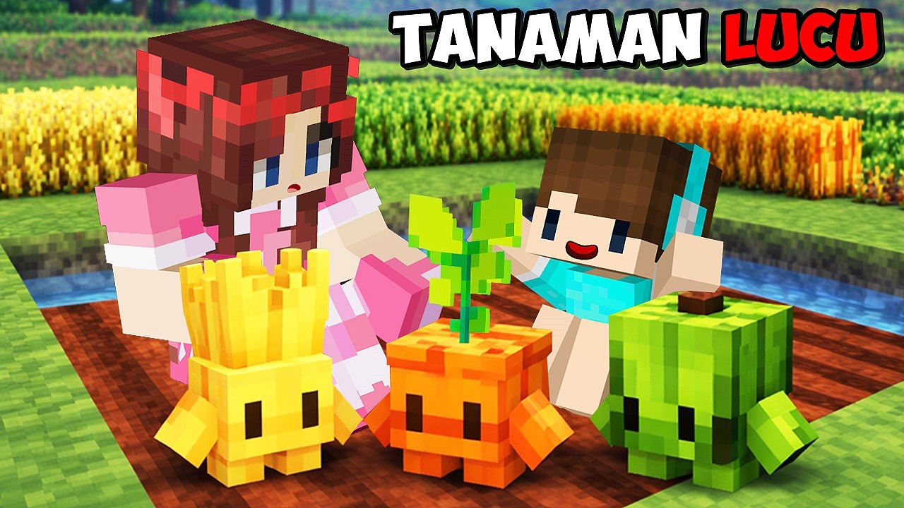 BOCIL JENIUS BERHASIL MENGHIDUPKAN TANAMAN JADI PIARAAN LUCU 🥕🥬🥔