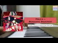 halca 「Romantic Manifest」(Full Piano Cover with Lyrics) Kaguya-sama: Love Is War Movie Insert Song