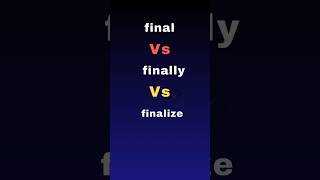 Java final vs. finally vs. finalize ✍️