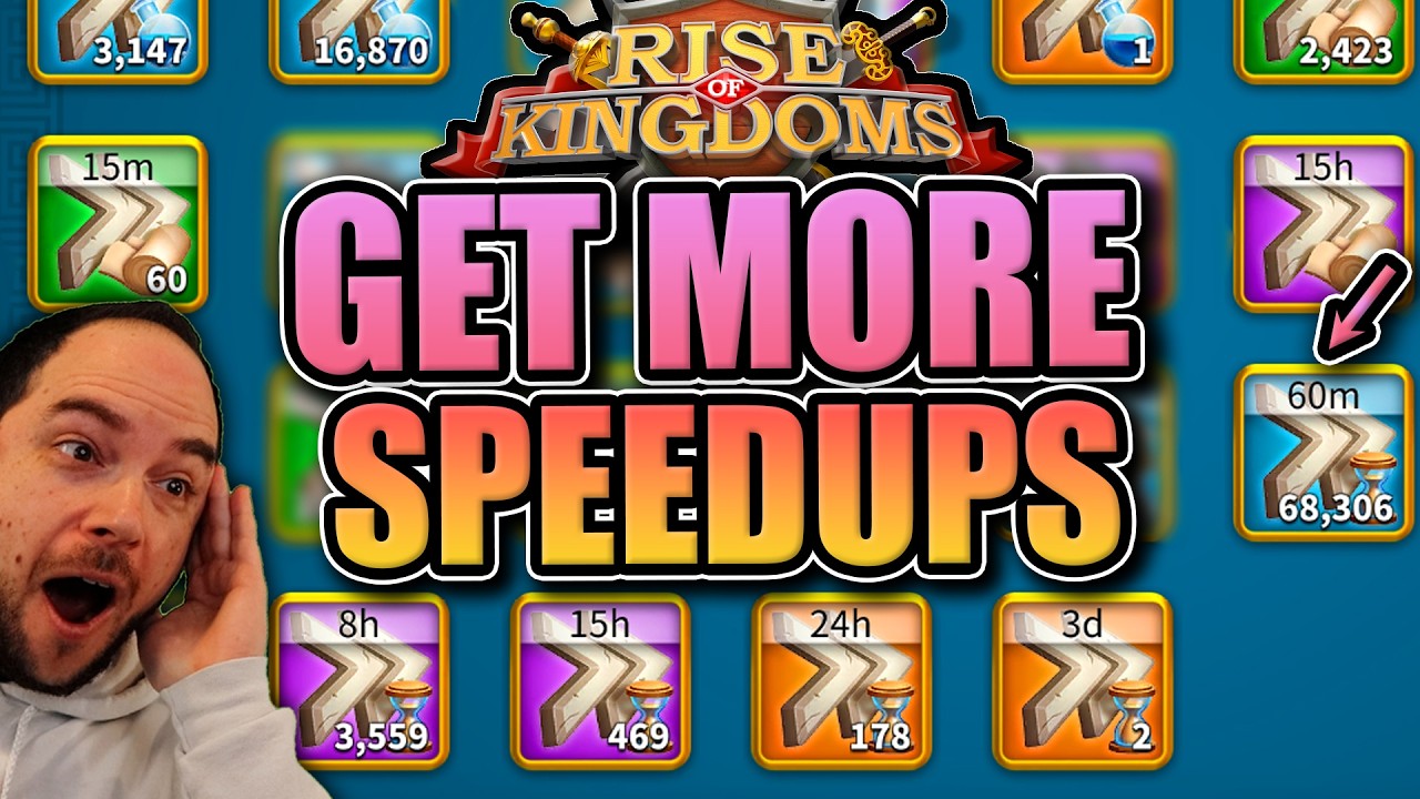 All ways to get Speedups in Rise of Kingdoms [F2P and Spending] 2026 ...