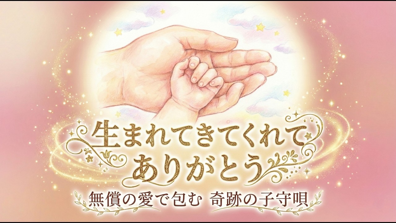 【赤ちゃんが眠る音楽】親子の絆を深める極上のヒーリング子守唄『親子の絆と成長：ママ（パパ）からあなたへ贈る一夜の旅路』（架空言語/ソルフェジオ周波数ベース）