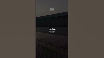 {وَهُوَ ٱلَّذِی خَلَقَ ٱلسَّمَـٰوَ ٰ⁠تِ وَٱلۡأَرۡضَ بِٱلۡحَقِّ} | محمد صديق المنشاوي | سورة الأنعام.